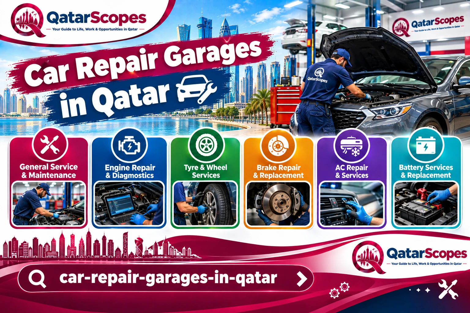 Car Repair Garages in Qatar: Authorized vs Independent
