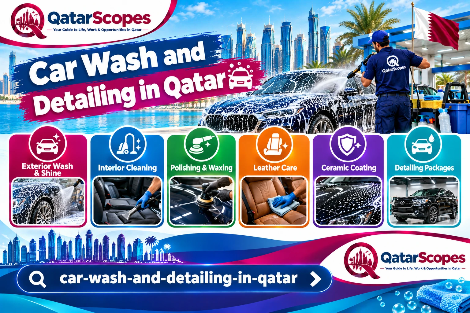 Car Wash and Detailing in Qatar: What's Available