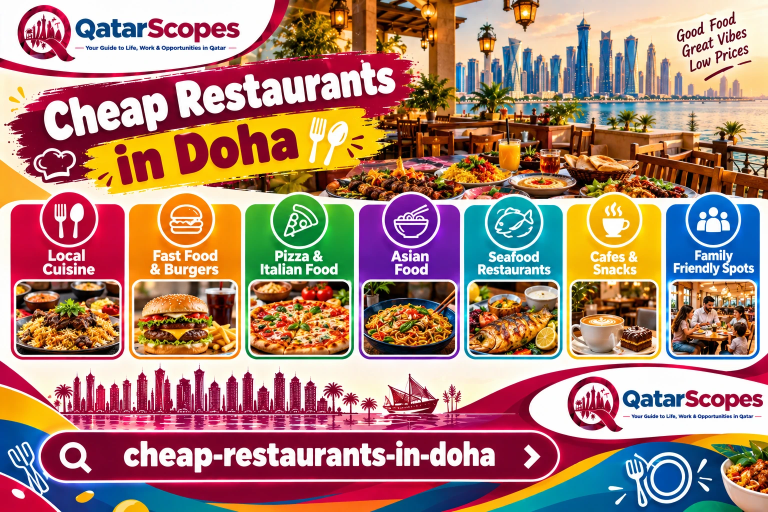 Cheap Restaurants in Doha: Where to Eat for Less