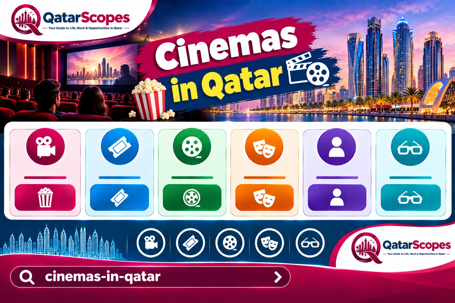 Cinemas in Qatar: VOX and Novo Locations