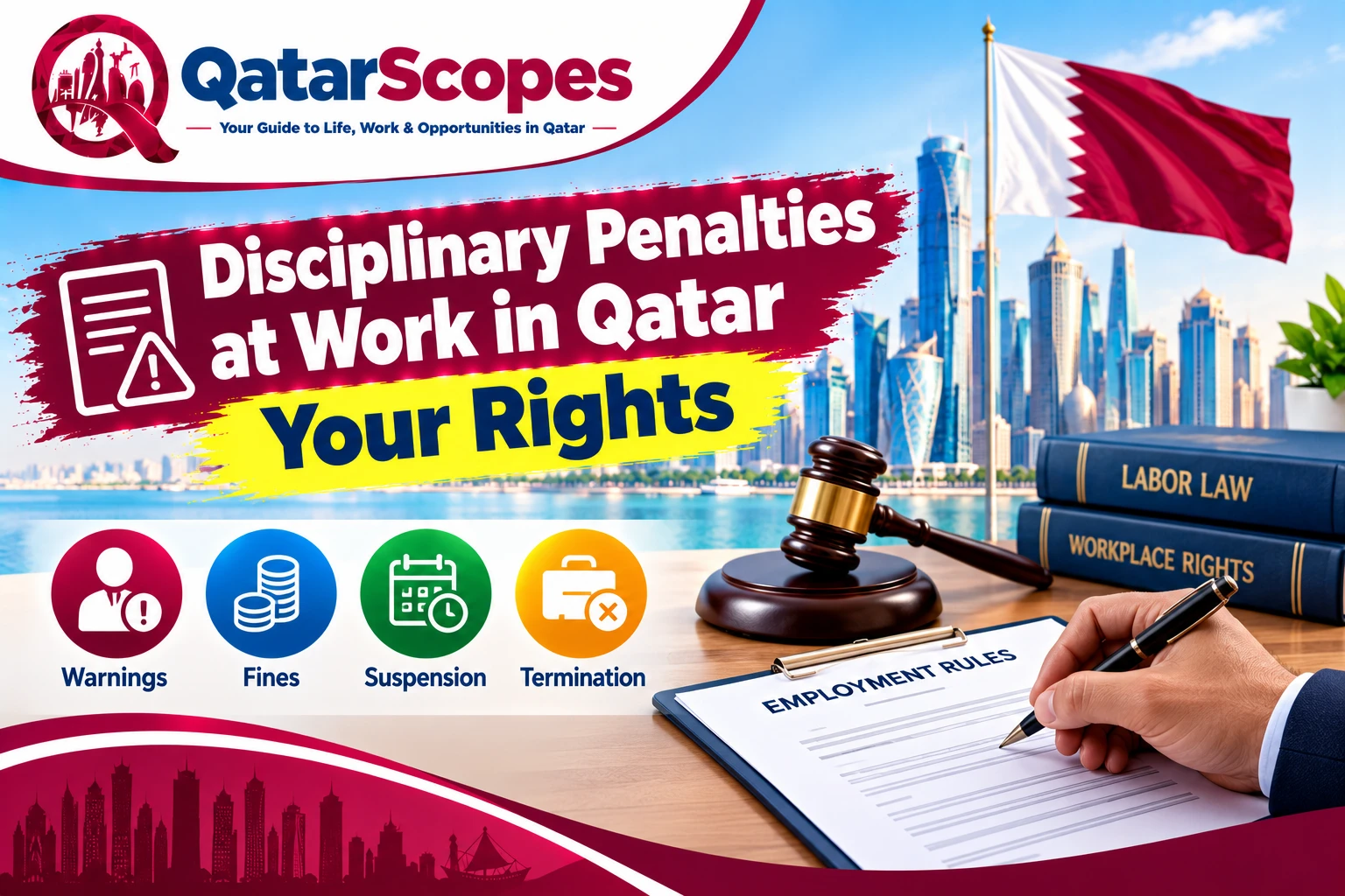 Disciplinary Penalties at Work in Qatar: What Employers Can Impose