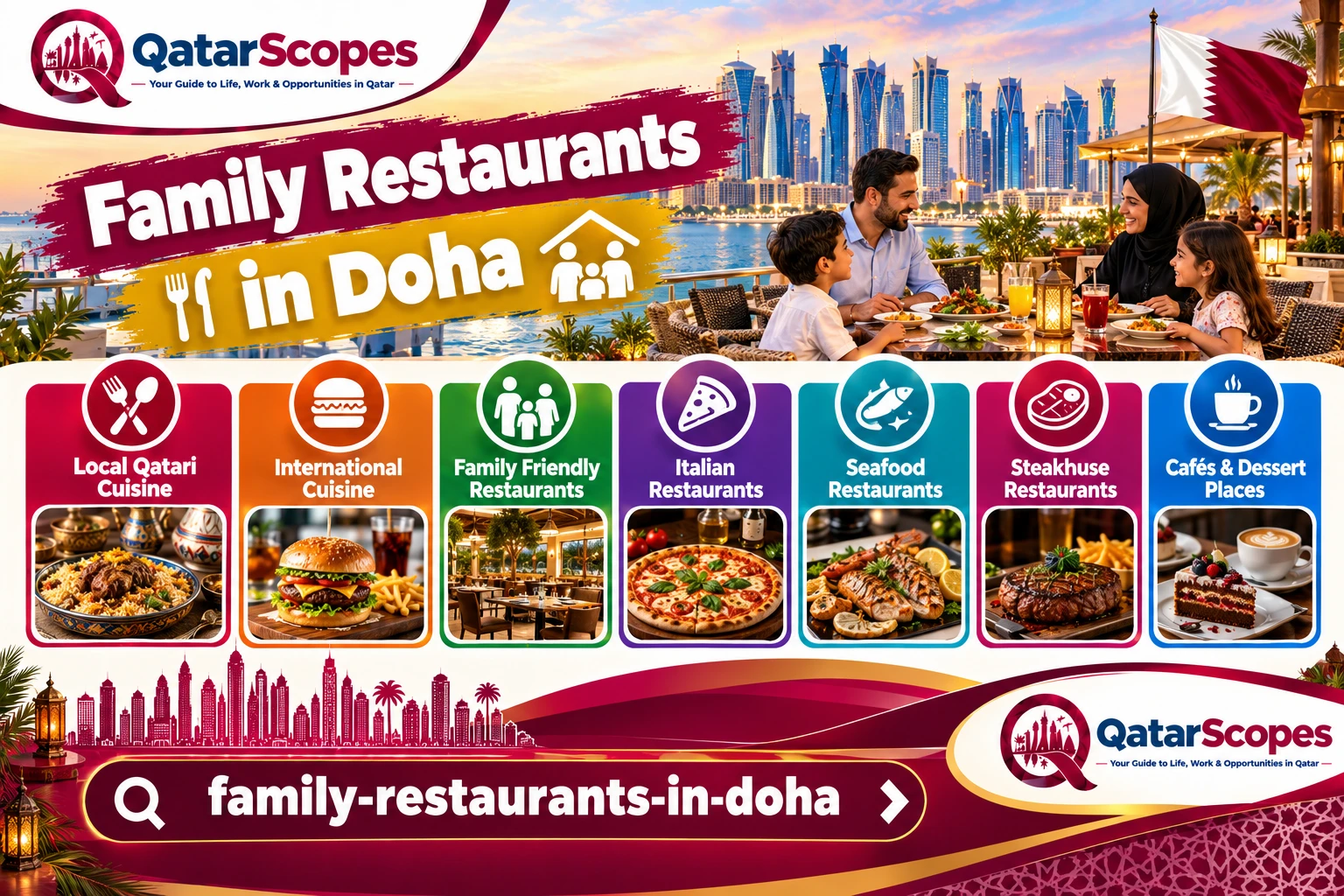 Family Restaurants in Doha: Where to Eat with Kids