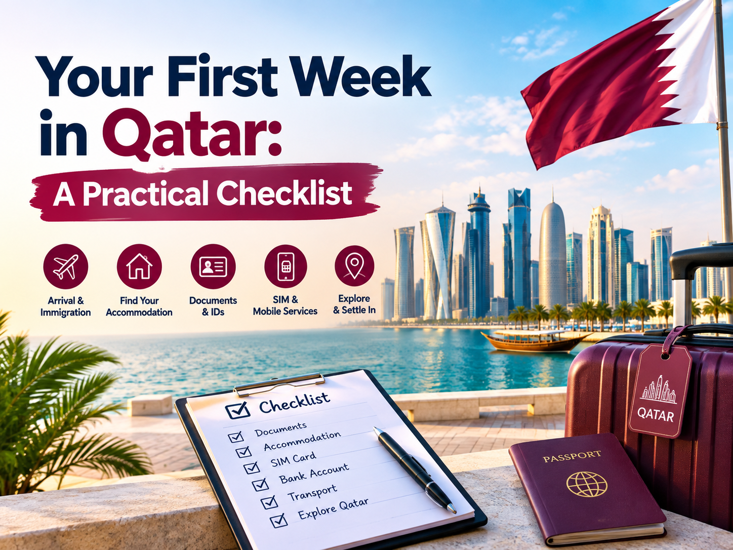 Your First Week in Qatar: The Complete Checklist
