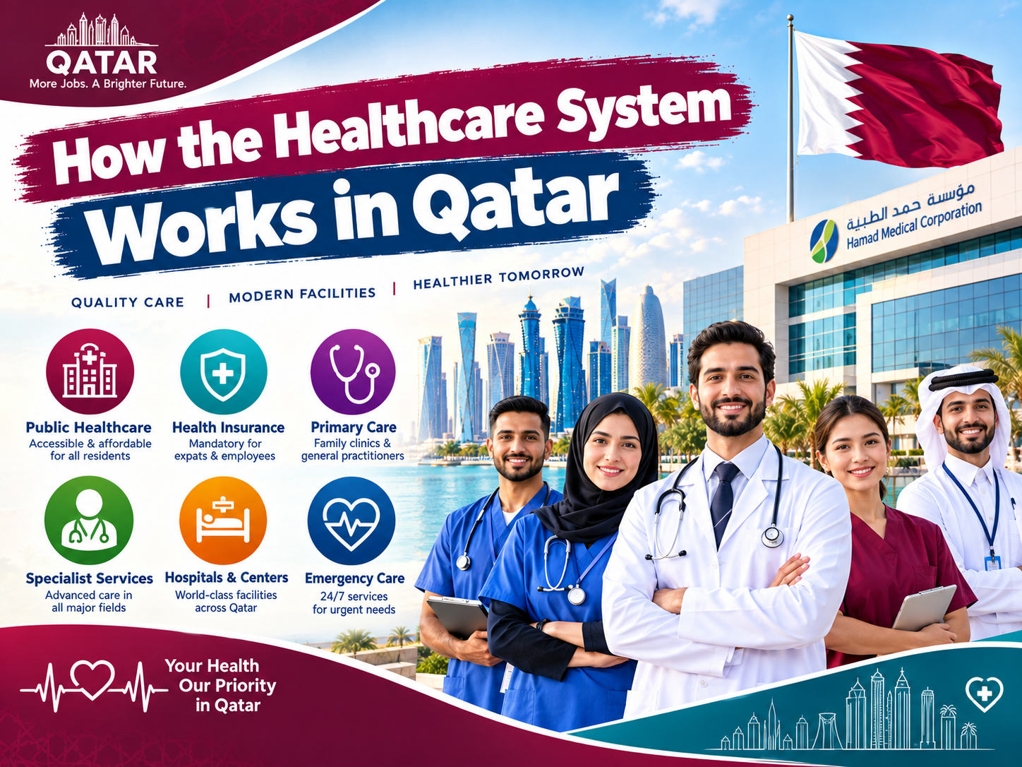 How the Healthcare System Works in Qatar