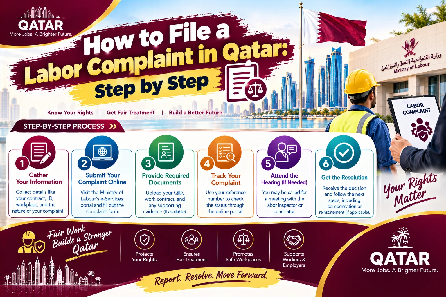 How to File a Labor Complaint in Qatar: Step by Step