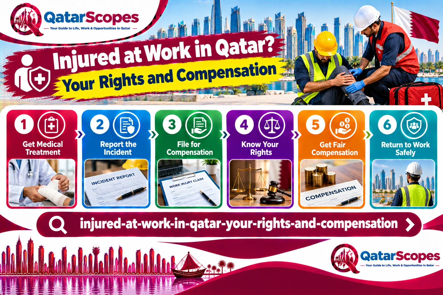 Injured at Work in Qatar: Your Rights and Compensation