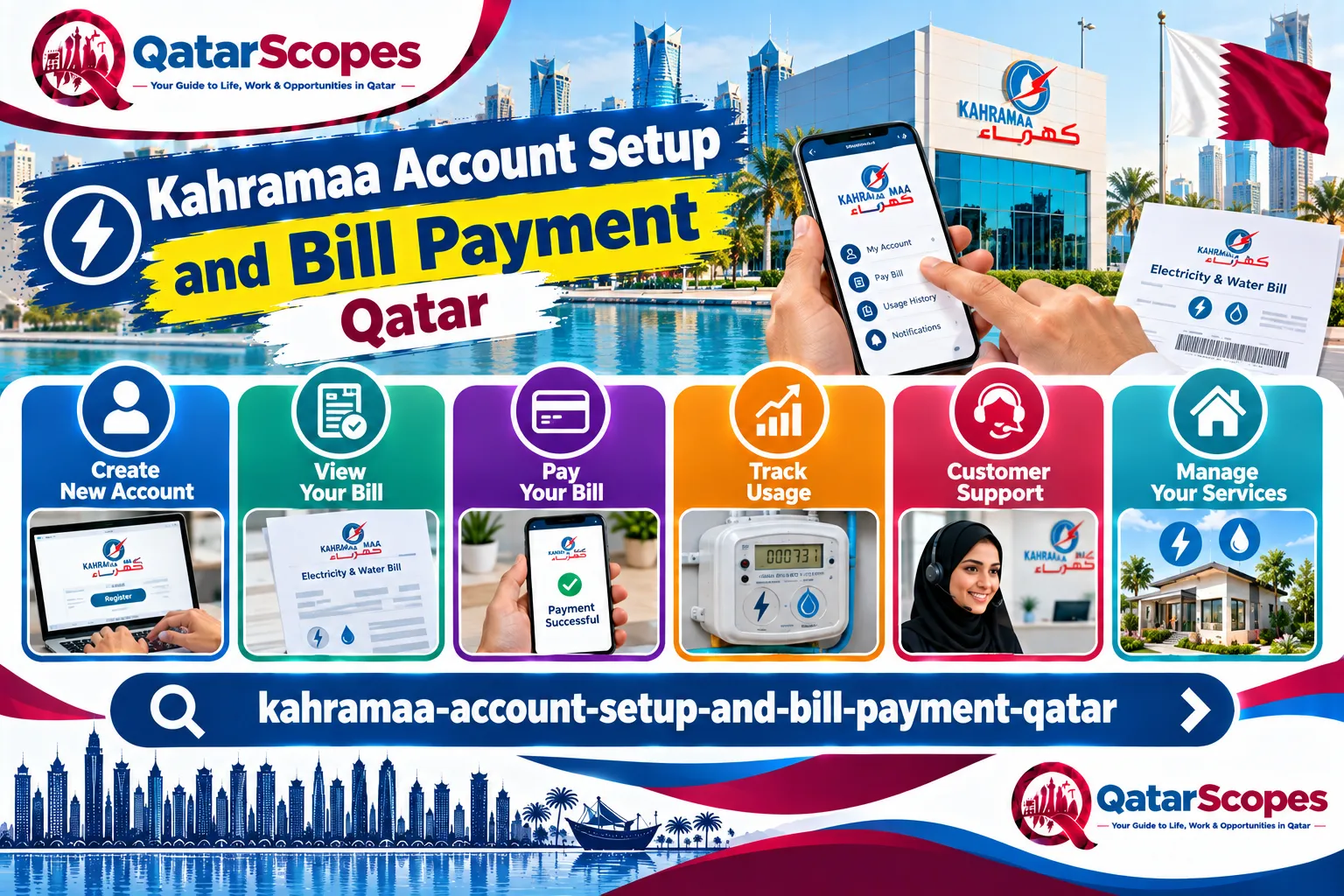 Kahramaa Account: How to Set One Up and Pay Your Bill