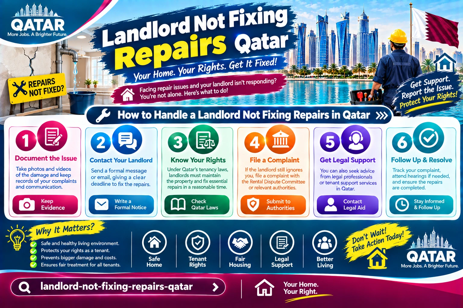 Landlord Not Fixing Repairs in Qatar? Your Rights as a Tenant