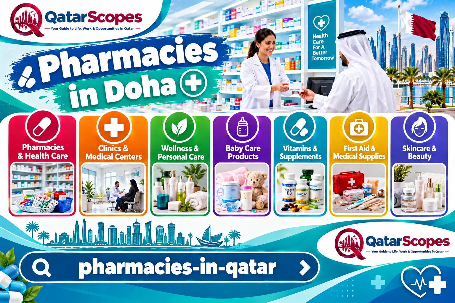 Pharmacies in Qatar: Main Chains and 24-Hour Options