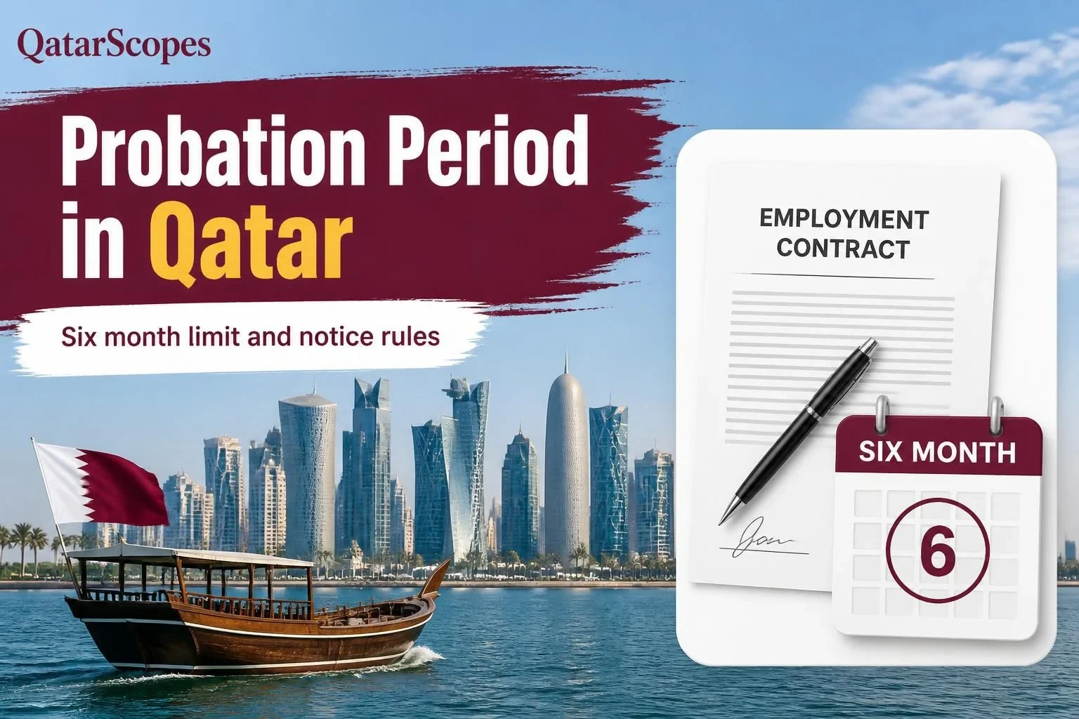 Probation Period in Qatar: Six Month Limit and Notice Rules