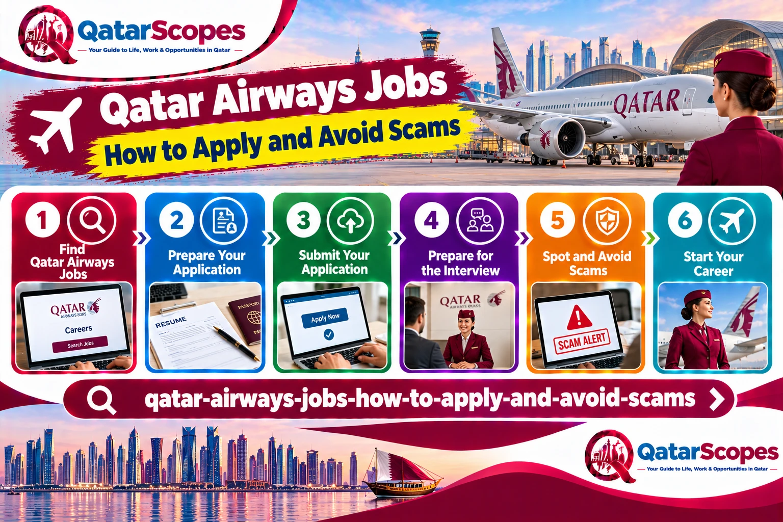 Qatar Airways Jobs: How to Apply and Avoid Scams