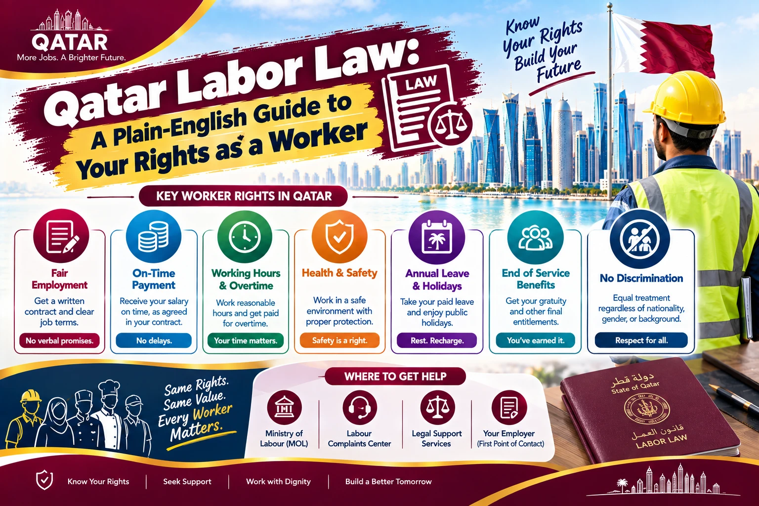 Qatar Labor Law: A Plain-English Guide to Your Rights as a Worker