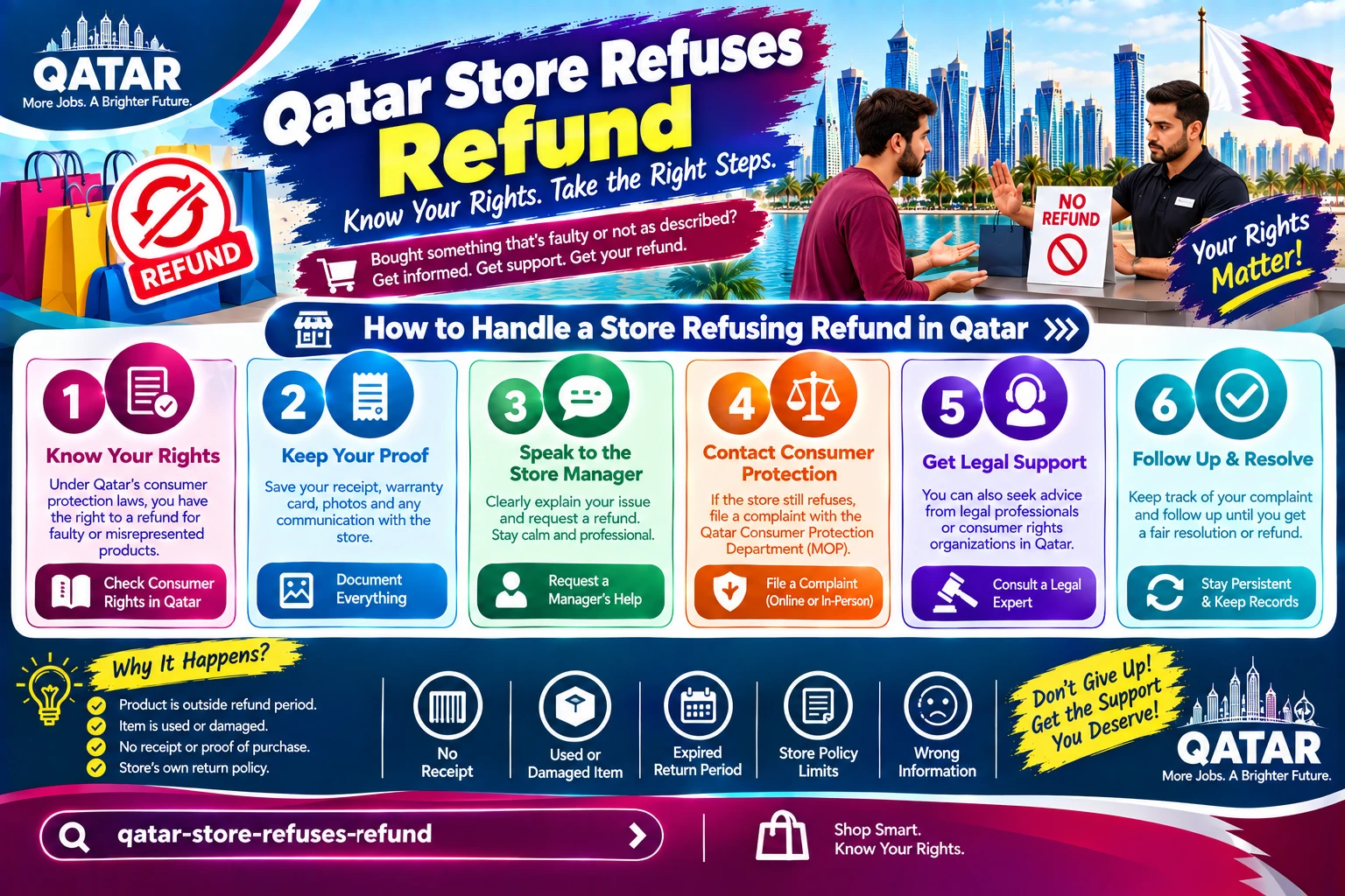 Store Refuses a Refund in Qatar? Your Rights and Next Steps