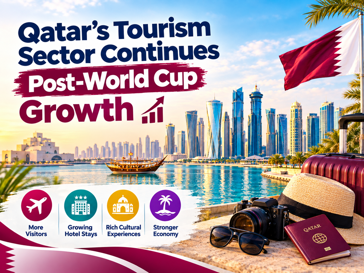 Qatar Tourism 2026: August Arrivals Rebound, but the Year Is Still Down 30%