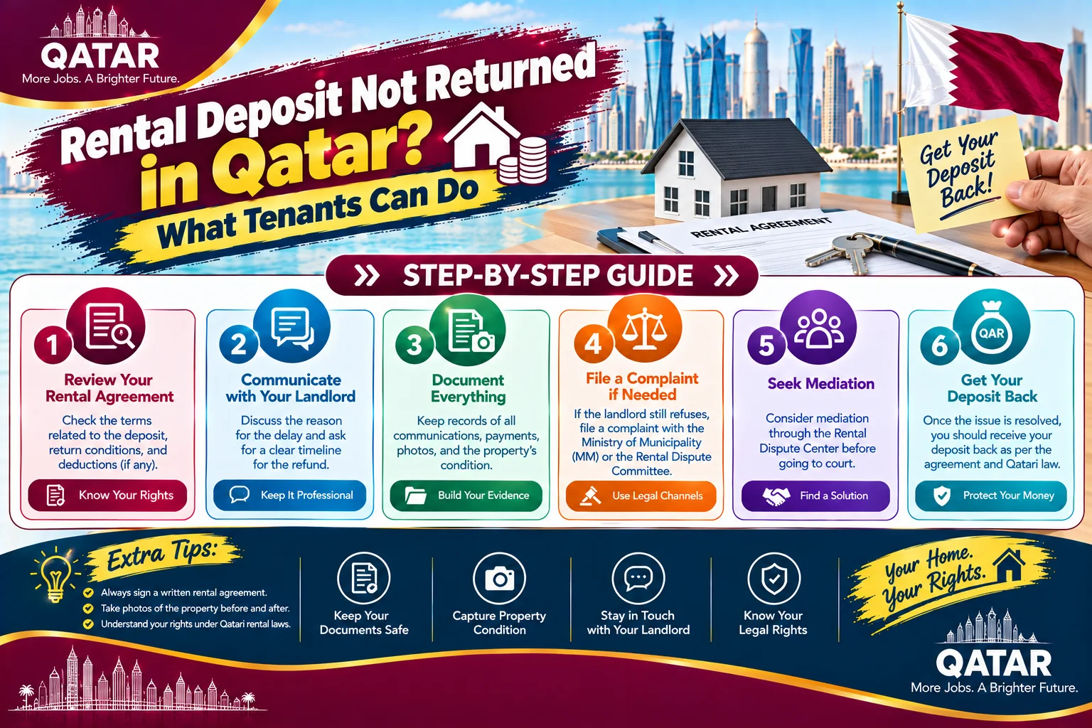 Rental Deposit Not Returned in Qatar? What Tenants Can Do