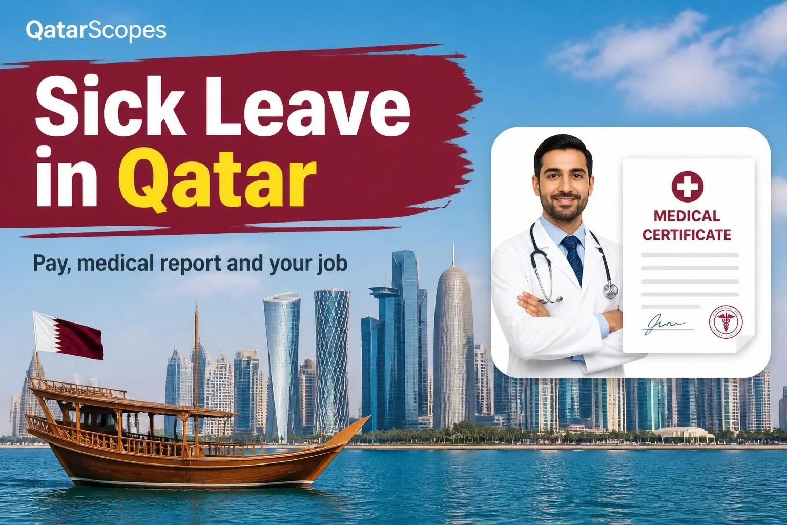 Sick Leave in Qatar: Pay, Medical Reports and Your Job
