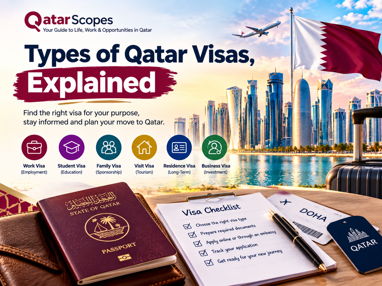 Types of Qatar Visas, Explained